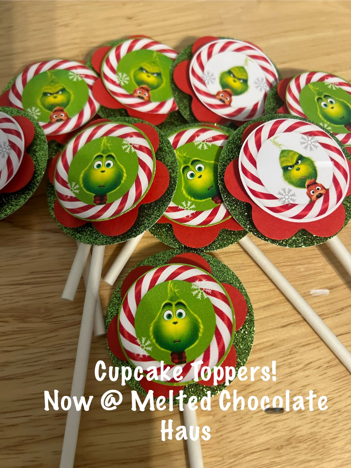 Holiday Cupcake Toppers