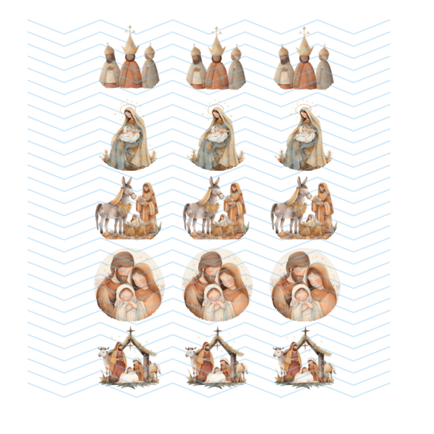 Nativity Clipart Scenes
