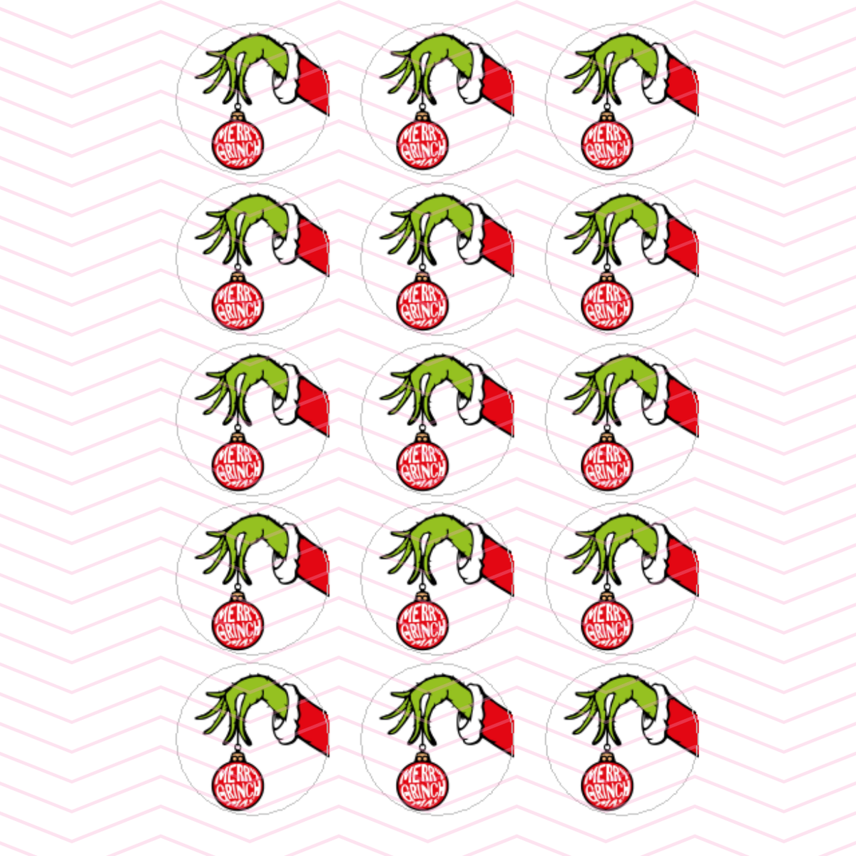 MERRY GRINCHMAS HAND