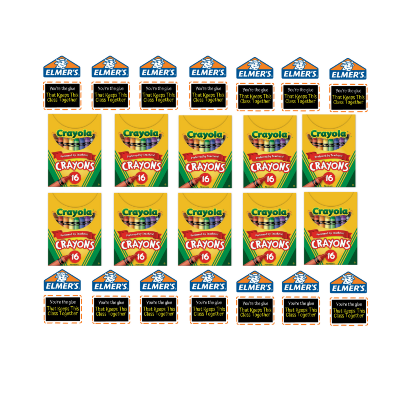 CRAYOLA AND GLUE IMAGES