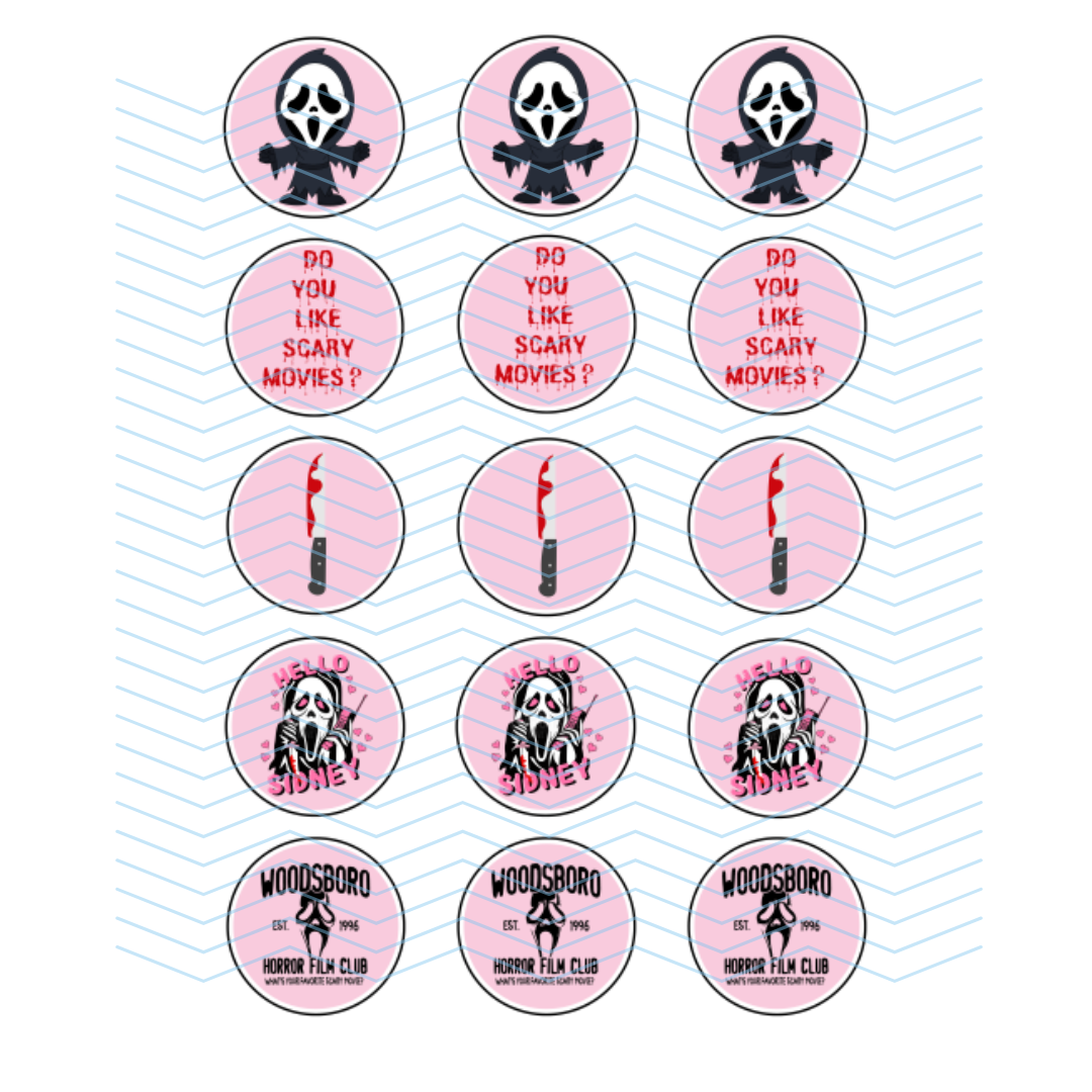 Do you like Scary Movies Light Pink