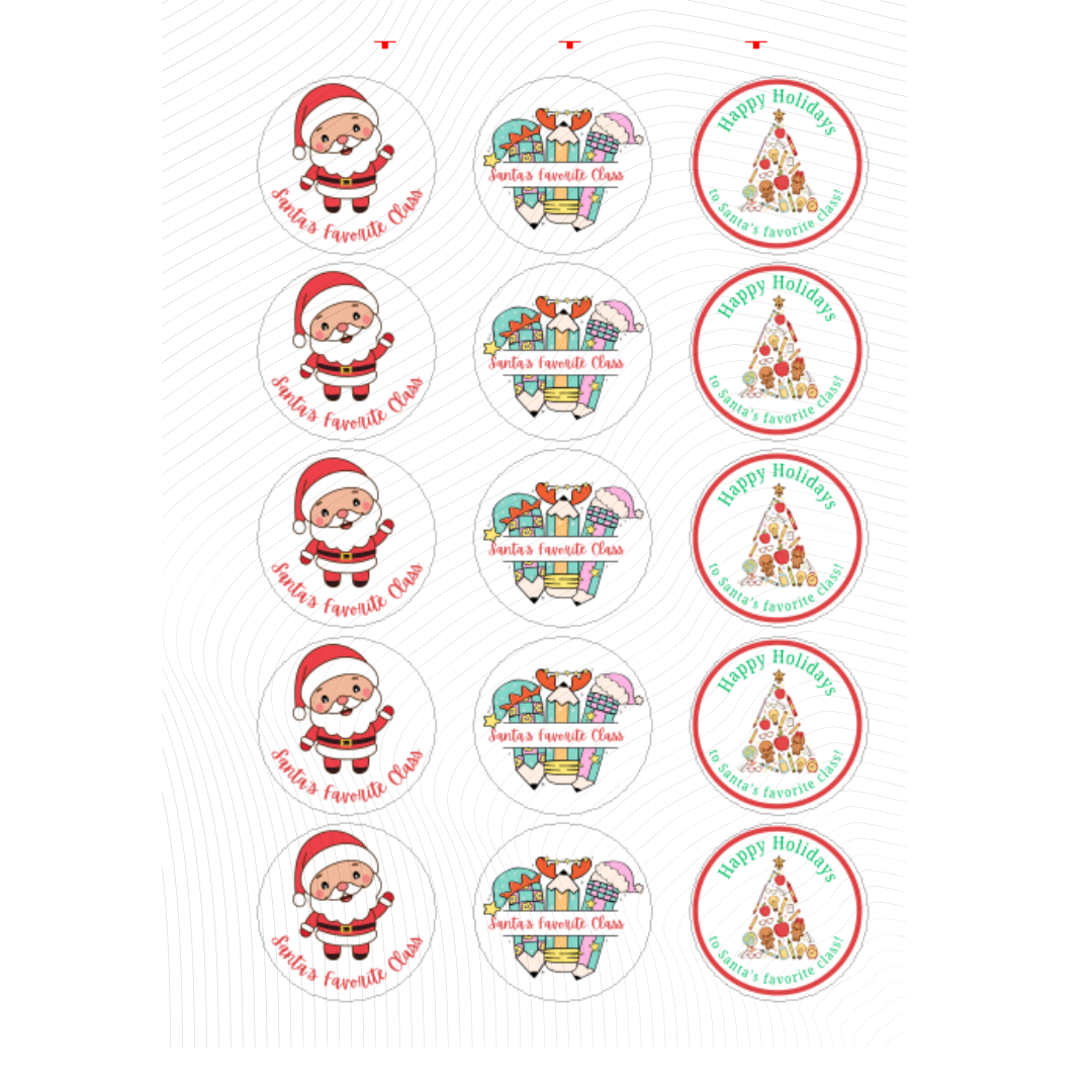 Santas Favorite Class