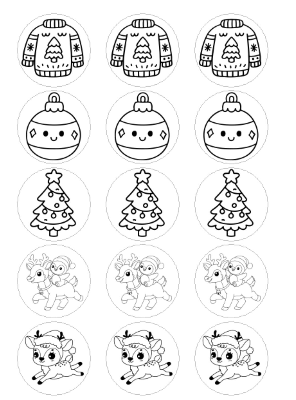 Paint Your Own Christmas