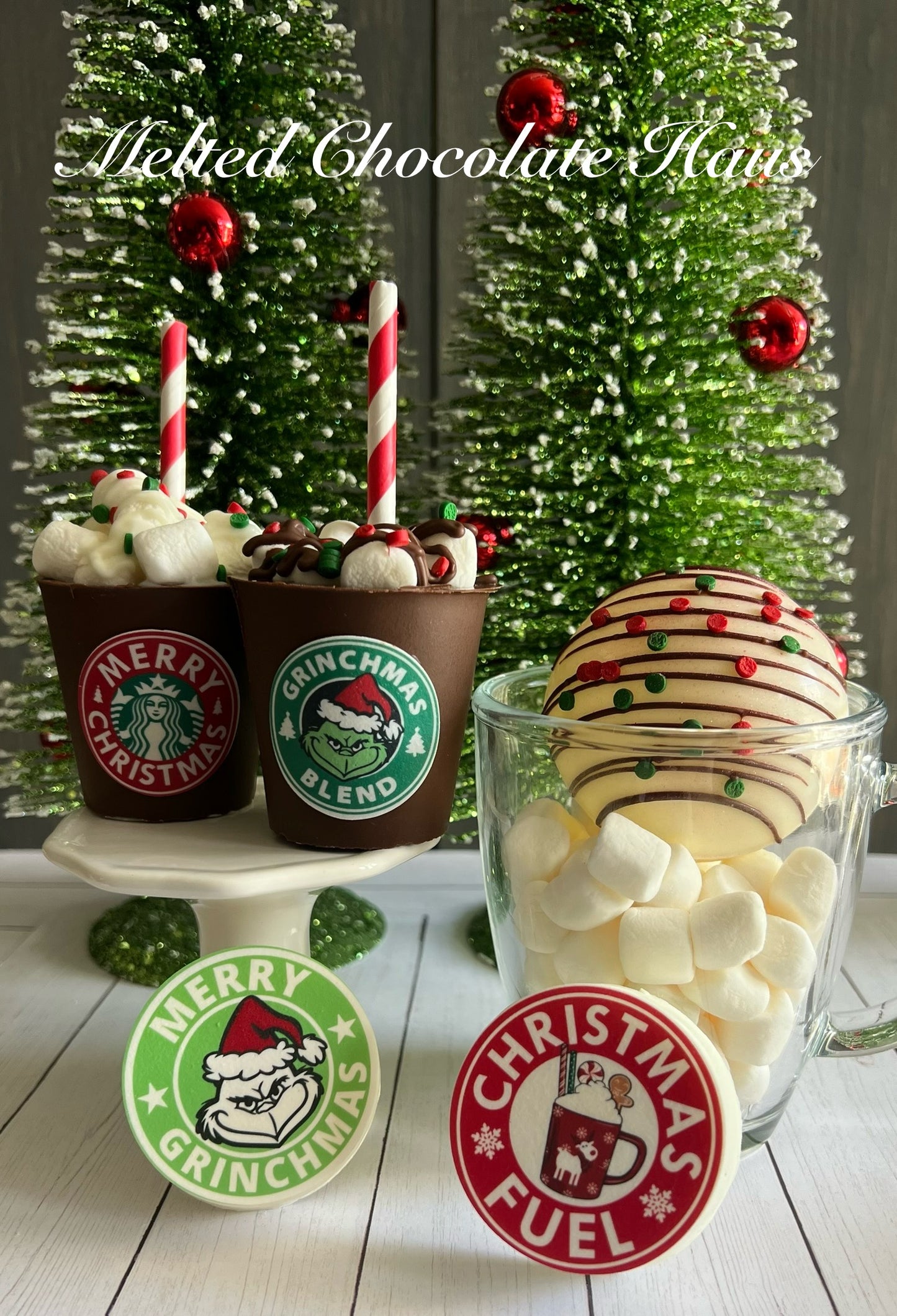 MERRY CHRISTMAS COFFEE LABELS