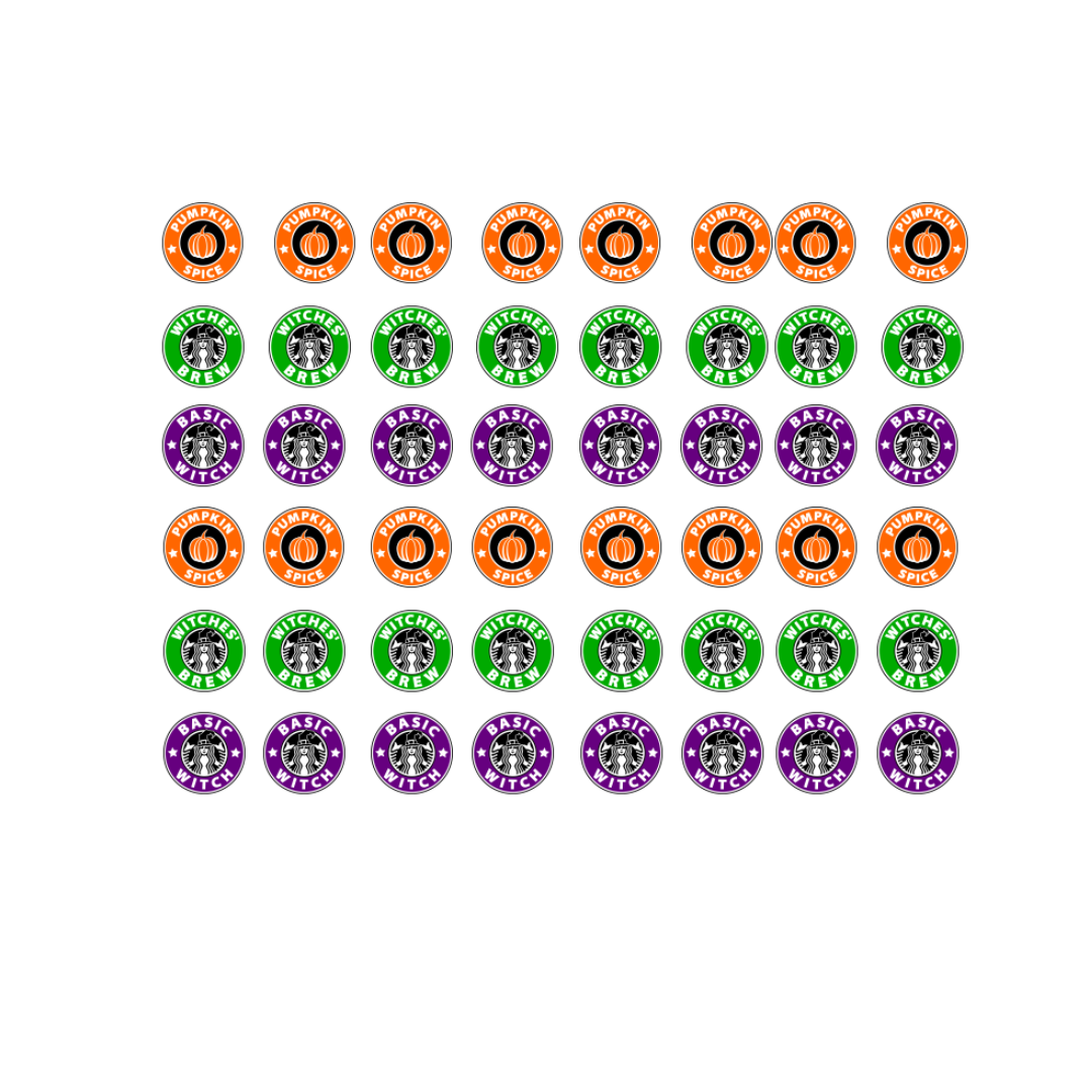 Coffee Cup Labels