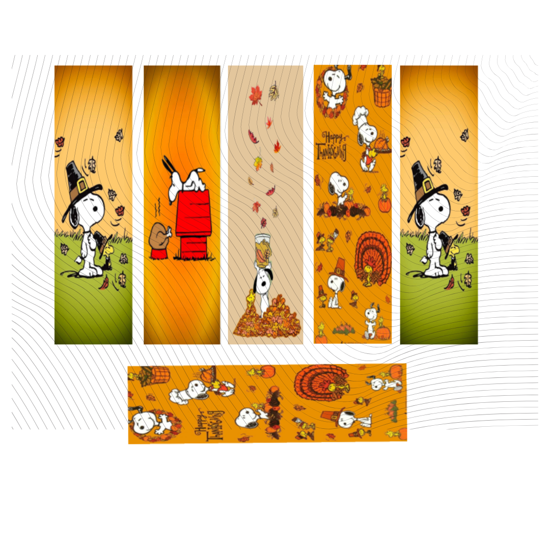 EDIBLE WRAPS for Mini Loafs Snoopy