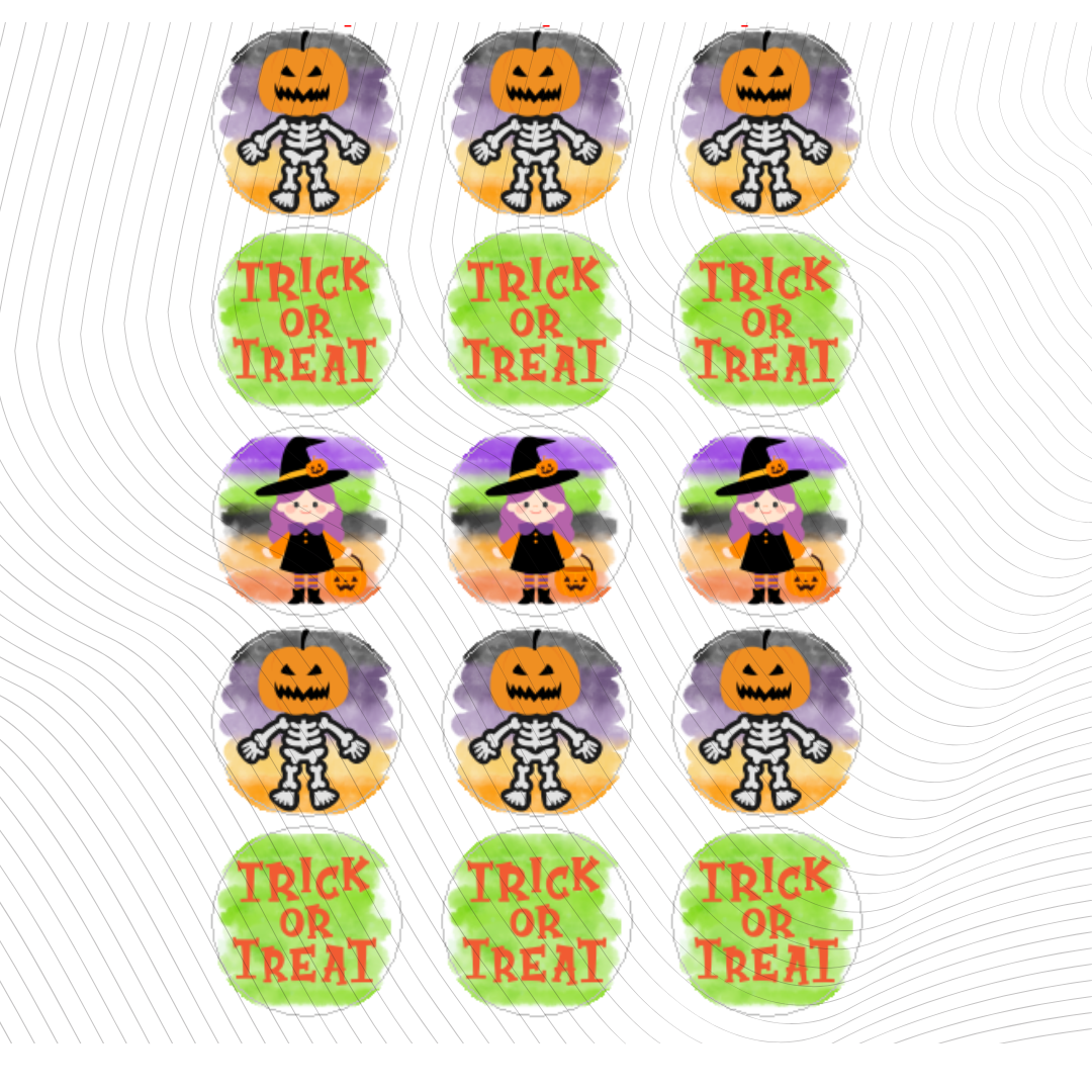 Kids Colorful Halloween