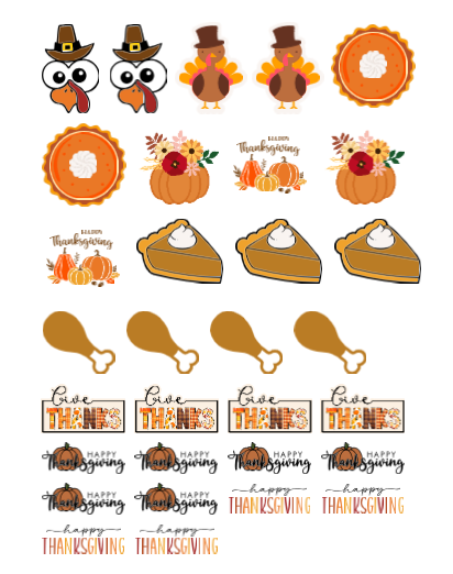THANKSGIVING SHEET
