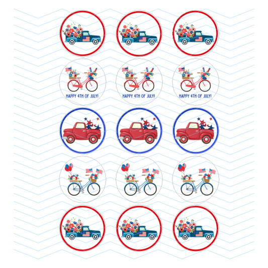 4th of July- Truck & Bikes