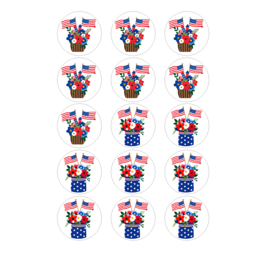 4th of July- FLOWERS
