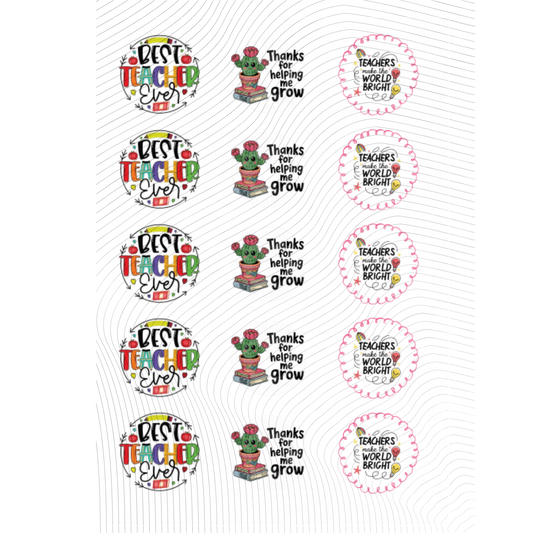 TEACHERS MAKE THE WORLD BRIGHT