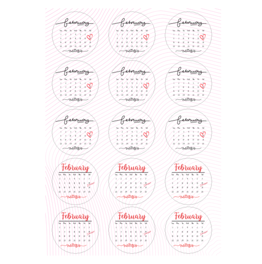 2026 VALENTINES DAY CALENDAR