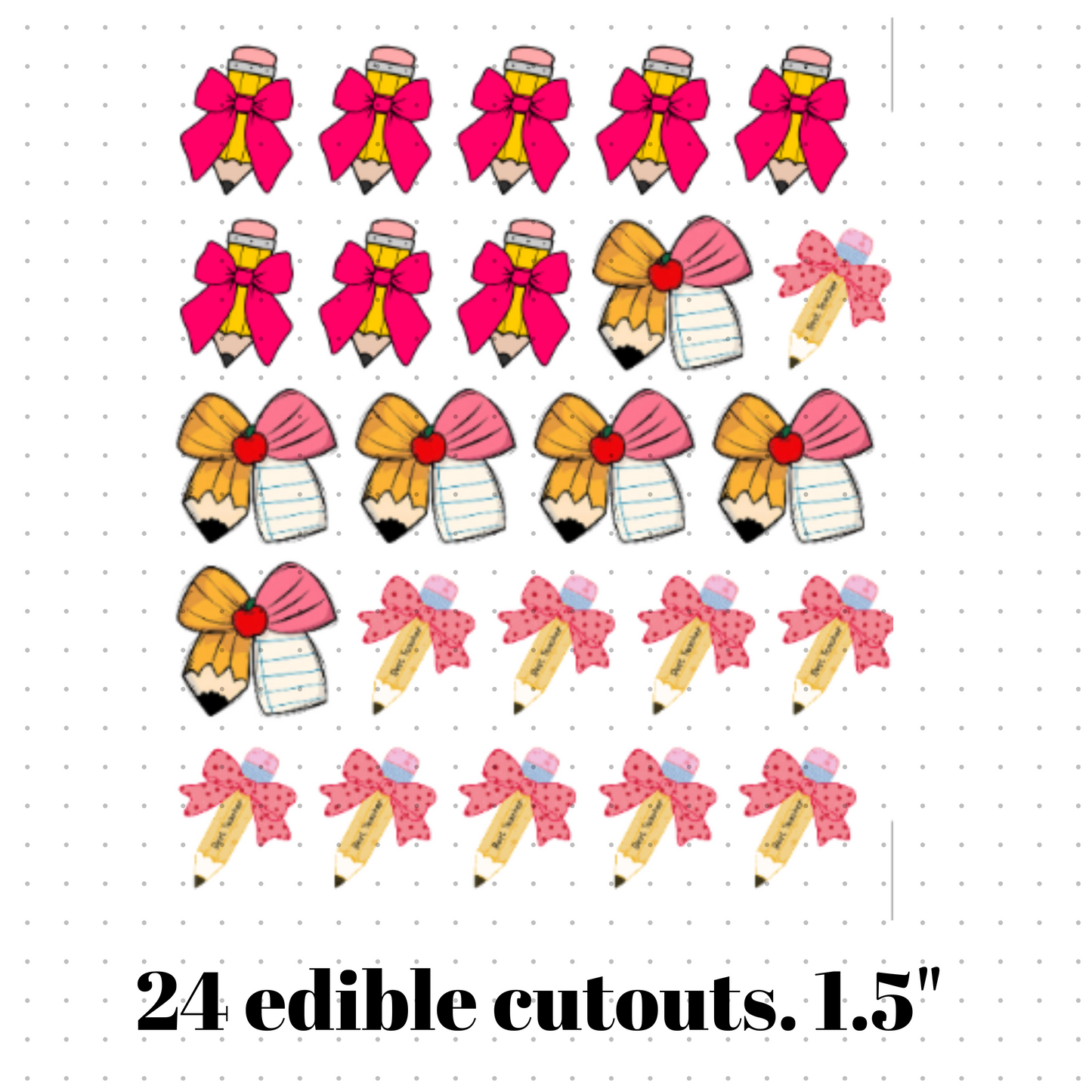 2025 PENCILS AND BOWS