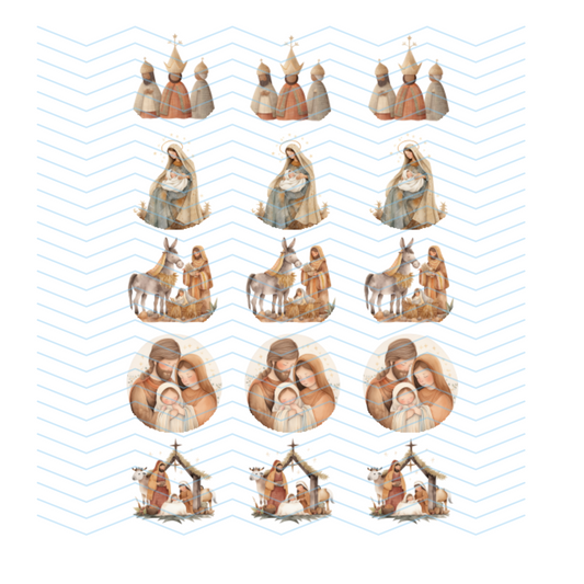Nativity Clipart Scenes