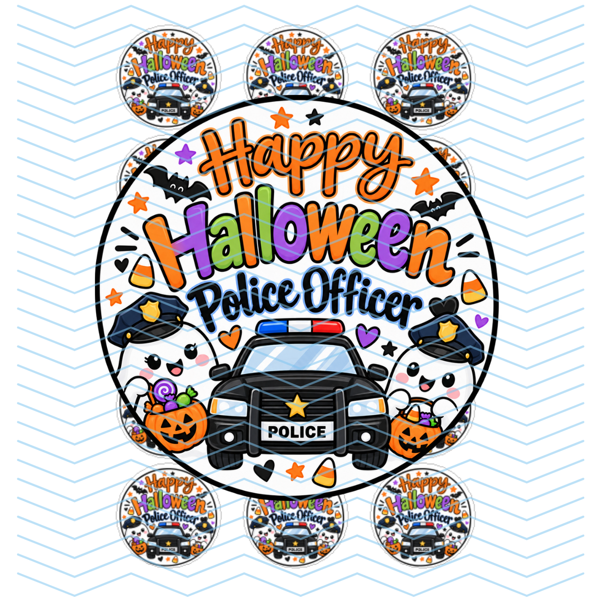 HAPPY HALLOWEEN POLICE OFFICER