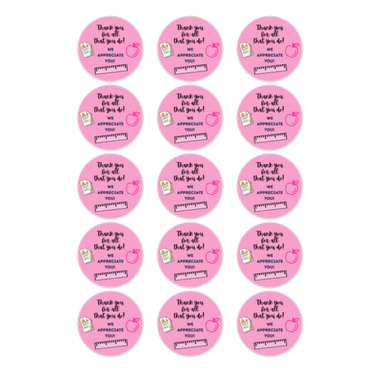 WE APPRECIATE YOU - PINK
