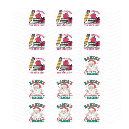 CHRISTMAS TEACHER 2 PACK