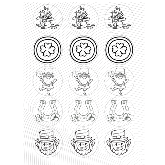 ST PATRICKS DAY PAINT YOUR OWN