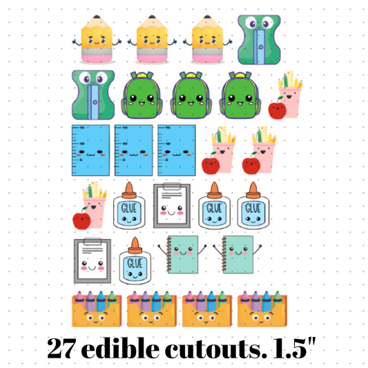 2025 SMILEY FACES AND SCHOOL SUPPLIES