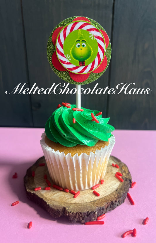 Holiday Cupcake Toppers