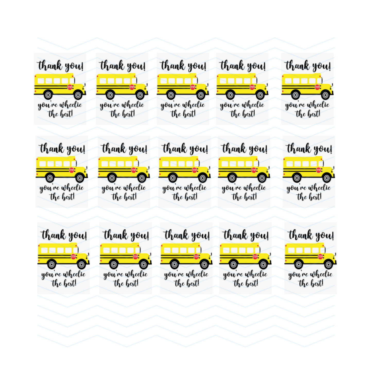THANK YOU BUS DRIVERS