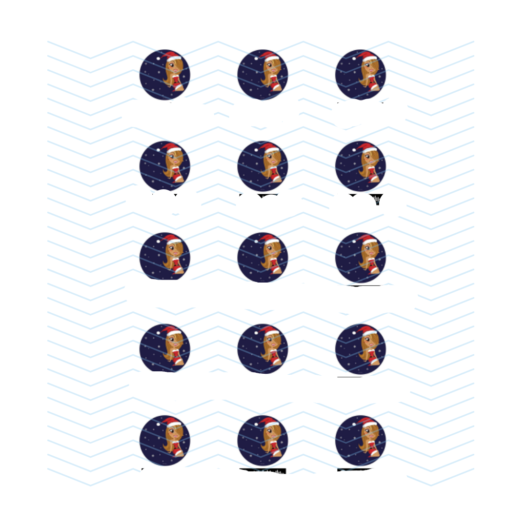 Music Christmas Toppers - M CAREY ONLY