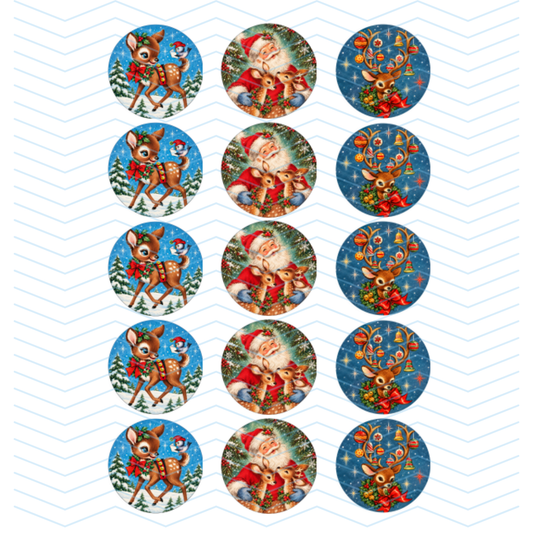 3 CT VINTAGE CHRISTMAS SET