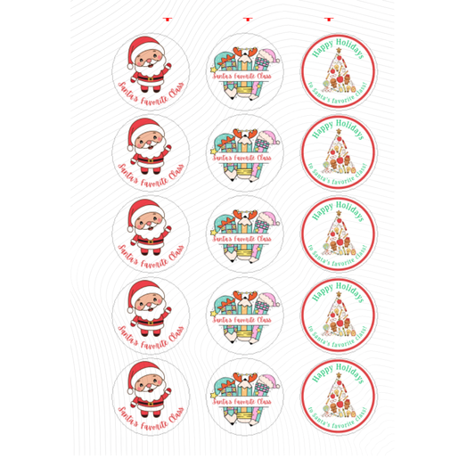 Santas Favorite Class