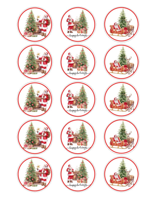 Happy Holidays Santa Claus