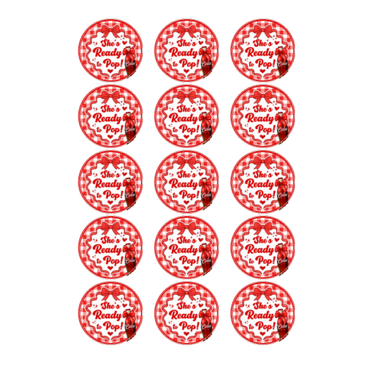 READY TO POP- RED