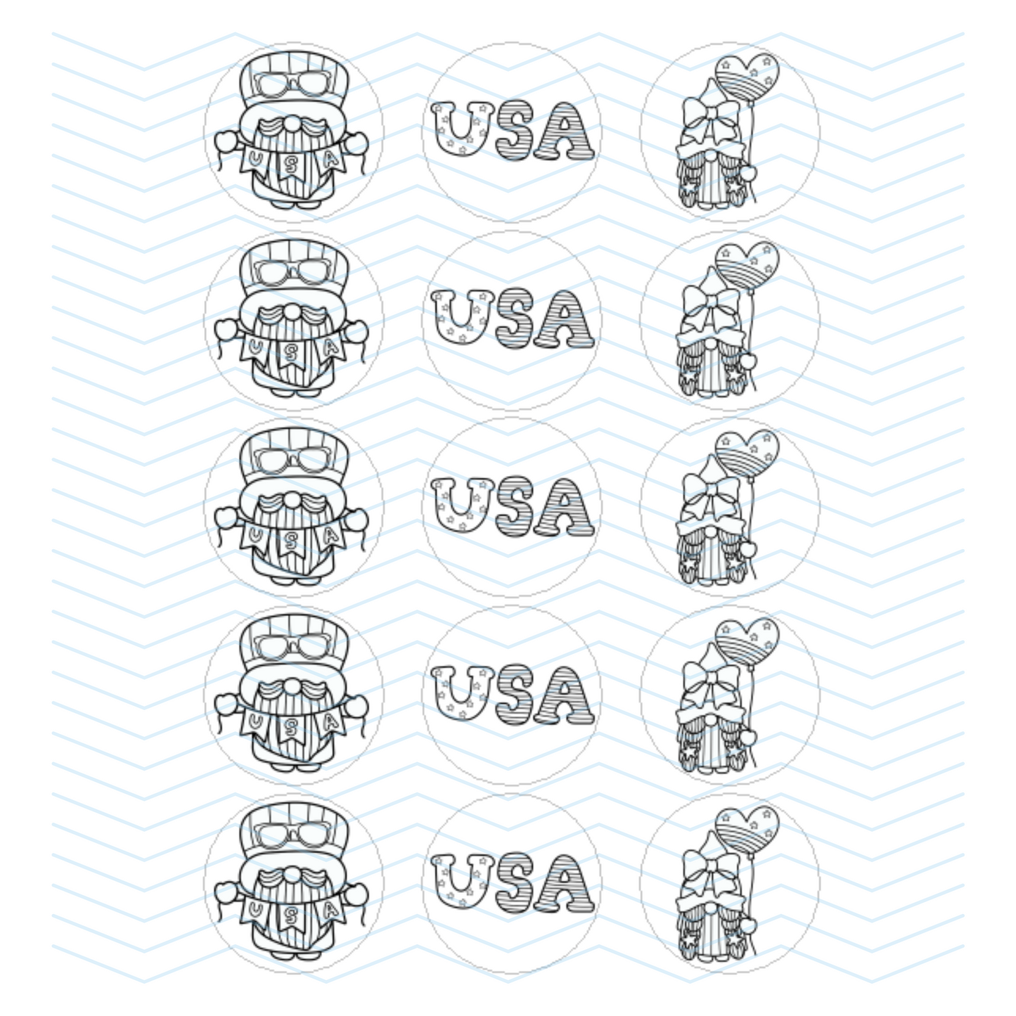 4th of July - PAINT YOUR OWN