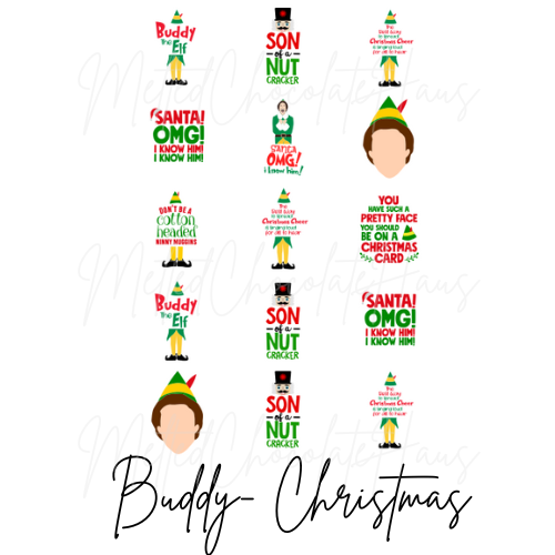 Buddy Christmas Toppers