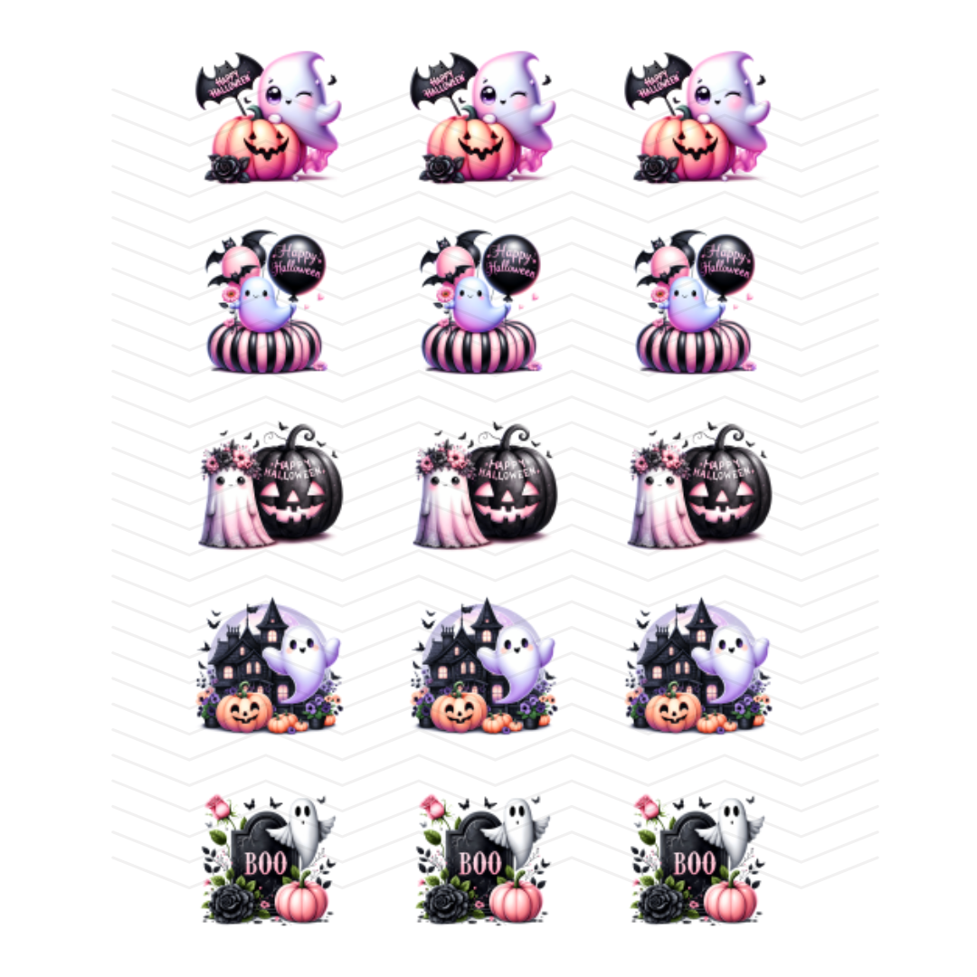 PINK AND BLACK GHOST