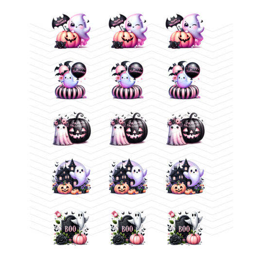 PINK AND BLACK GHOST