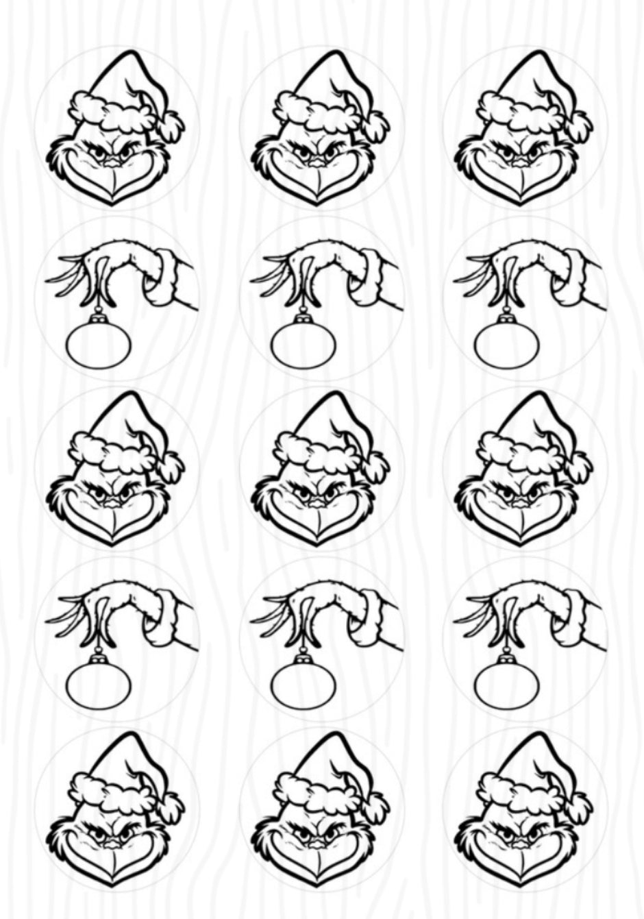 Grinch- Paint Your Own