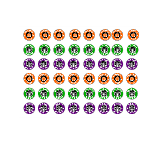 Coffee Cup Labels