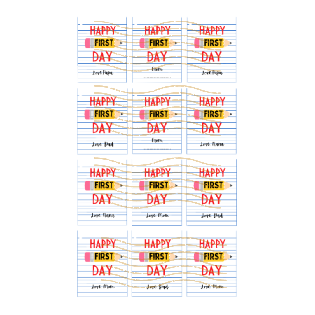 Happy 1st Day Notes