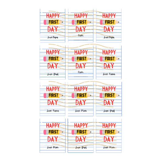 Happy 1st Day Notes