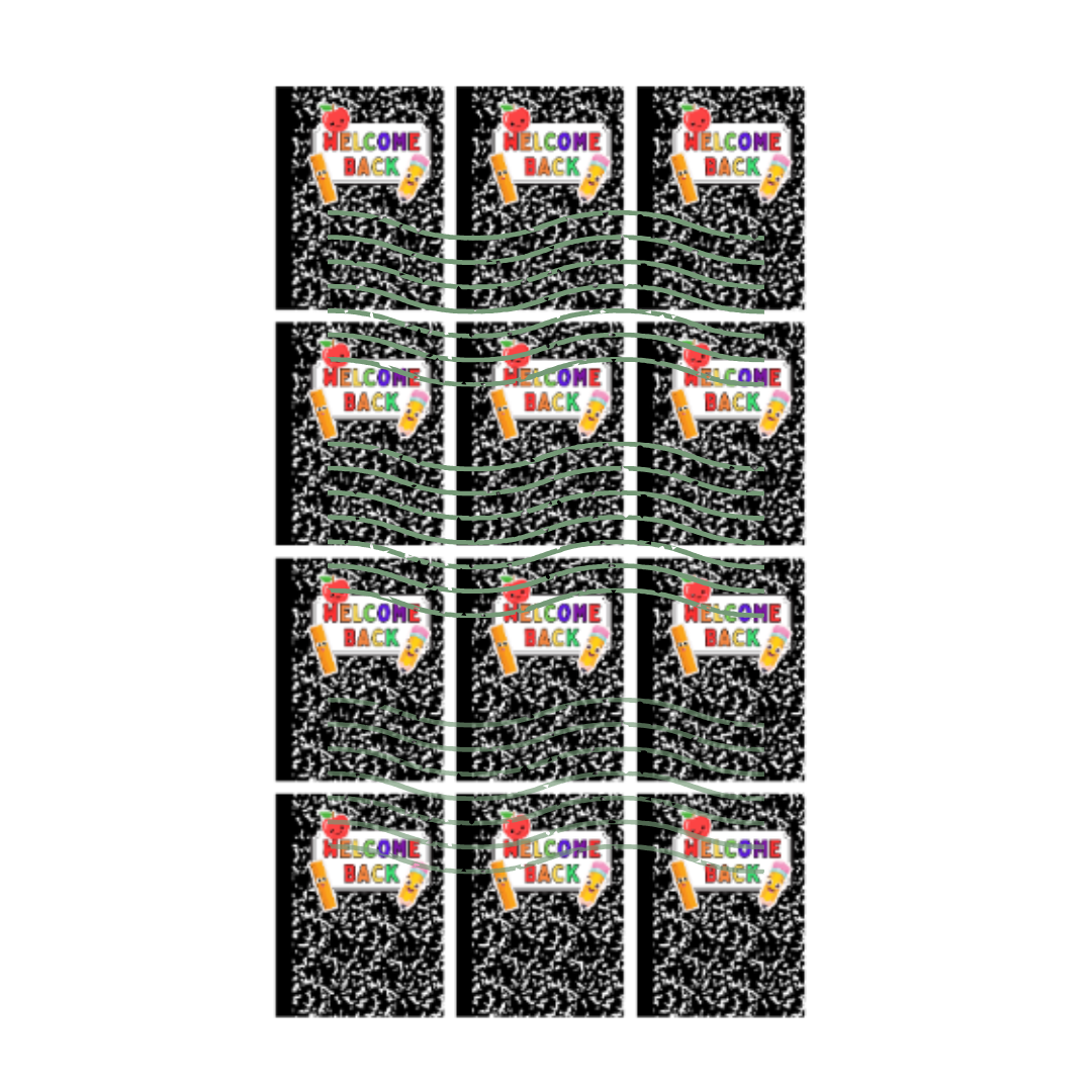 Notebook- Back 2 School