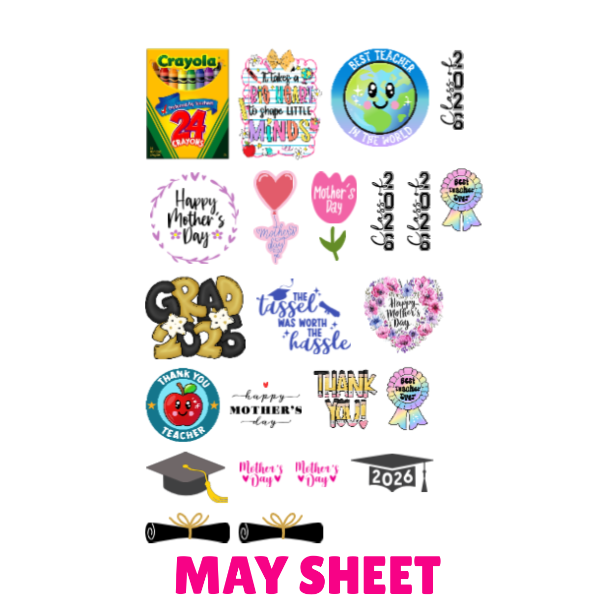 MAY SHEET VARIETY