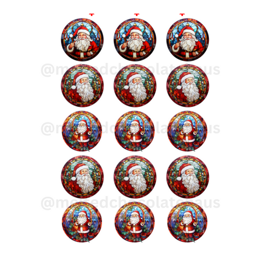 Santa Toppers