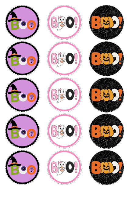 CUTE HALLOWEEN BOO