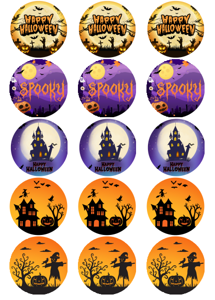 SPOOKY HALLOWEEN BACKGROUNDS