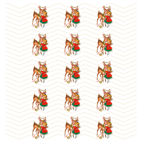 VINTAGE CHRISTMAS TOPPERS