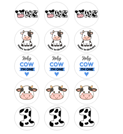 Holy Cow I'm One